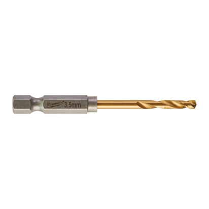 Shockwave HSS-G TiN Red Hex 3.5 mm - 2 pcs