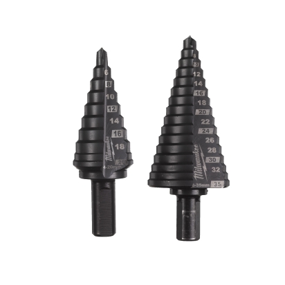 Cobalt step drill set (2pc)