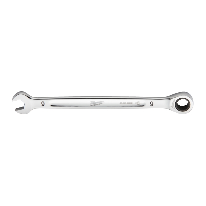 Maxbite Ratcheting Metric Combination Spanner 9mm - 1pc