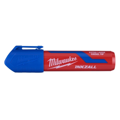 INKZALL Blue XL Chisel Tip Marker