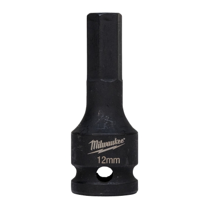 HEX12 1/2" impact bit socket