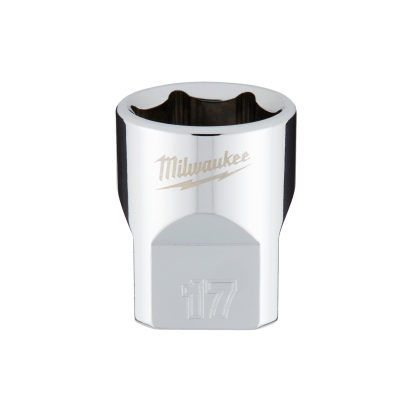 3/8 Drive Socket - Metric Standard - 17 mm