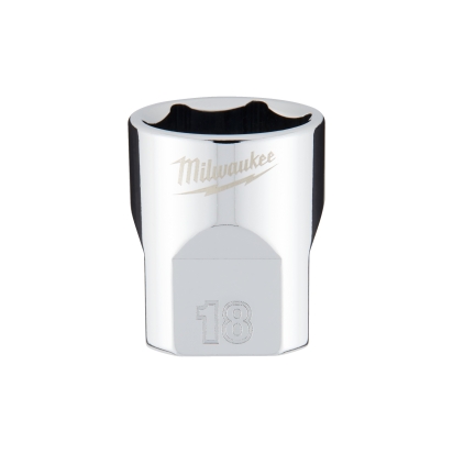 3/8 Drive Socket - Metric Standard - 18 mm