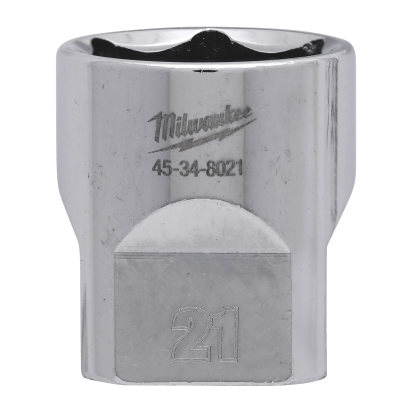 3/8 Drive Socket Metric Standard - 21 mm