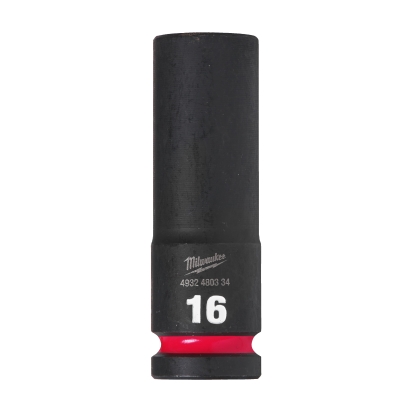 16 mm 1/2" impact socket deep - 1pc