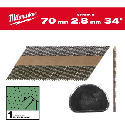 34° D-Head 70 mm / RS / B / SC1 - 2.200 pc