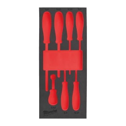 Empty 7 pc Screwdriver SL Set Foam Insert
