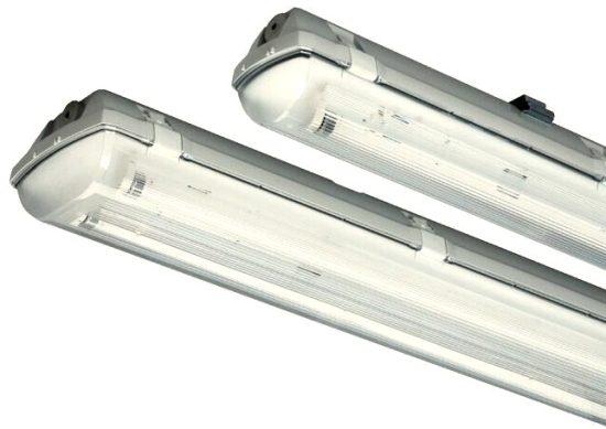 TRE SVÍTIDLO PŘIS/ZÁVĚS PRIMA 280 AC ET5 2X80W G5 EP HO IP66 KRYT AC ŠEDÉ 90565
