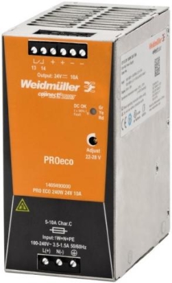 WM ZDROJ NAPÁJ. PRO ECO 240W 24V 10A 1469490000