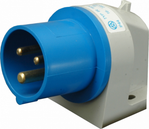 DK PŘÍVODKA VEST. 230V IP44 16A 3-PÓL ÚHLOVÁ IR 1632