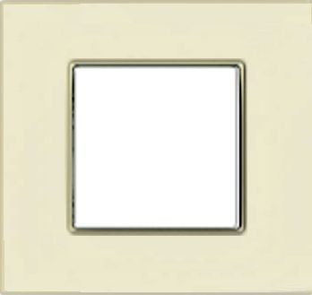 SCHN UNICA QUADRO RÁMEČEK 1-NÁSOB STONE MGU2.702.16