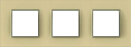 SCHN UNICA QUADRO RÁMEČEK 3-NÁSOB STONE MGU2.706.16