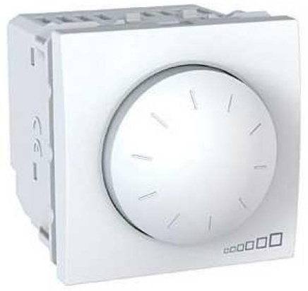 SCHN UNICA STMÍVAČ OTOČ Ř.1 2MOD 400VA 1-10V PRO ZÁŘIVKY POLAR MGU3.510.18