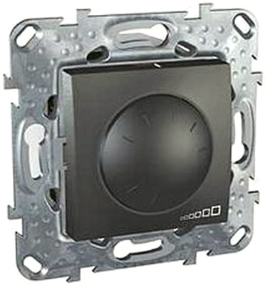 SCHN UNICA TOP STMÍVAČ OTOČ Ř.1 2MOD 40-1000W GRAFIT MGU5.512.12