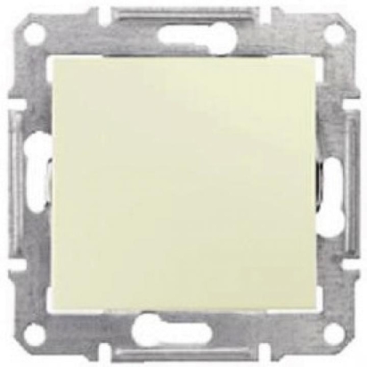 SCHN SEDNA SPÍNAČ Ř.1/0 10A BEZŠROUB BEIGE SDN0700147