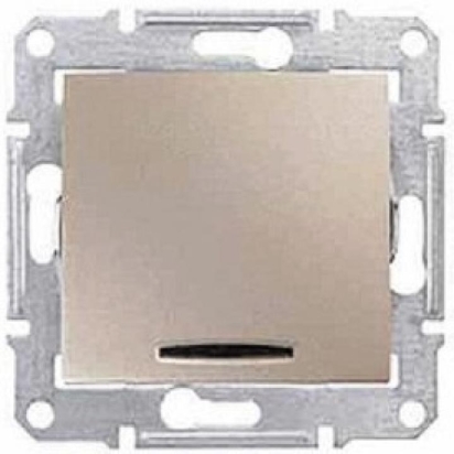 SCHN SEDNA SPÍNAČ Ř.1S 10A BEZŠROUB TITAN SDN0400368