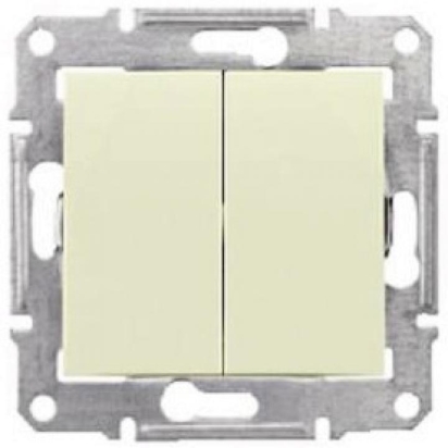 SCHN SEDNA SPÍNAČ Ř.5 10A BEZŠROUB BEIGE SDN0300147