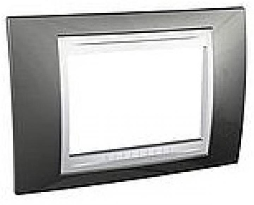 SCHN UNICA PLUS RÁMEČEK 3-MOD CHAMPAGNE/POLAR MGU6.103.824