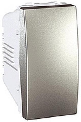 SCHN UNICA TOP SPÍNAČ Ř.1/0 10A 1MOD ŠROUB ALU MGU3.106T.30