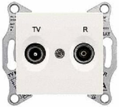 SCHN SEDNA ZÁSUVKA TV+R PRŮB 8DB CREAM SDN3301323