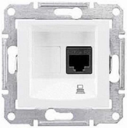 SCHN SEDNA ZÁSUVKA DAT 1XRJ45 CAT.5E STP POLAR SDN4500121