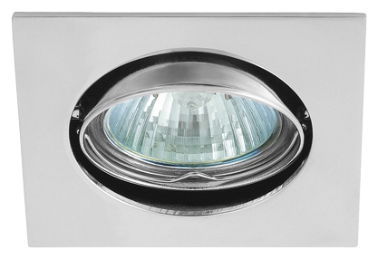 GRE SVÍTIDLO IZZY DT10-Q-C 50W GX5,3 IP20 VEST. CHROM GXPL034