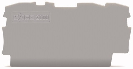 WAGO 2000-1391 3V VÍČKO ŠEDÉ