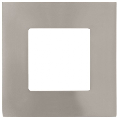 EGLO SVÍTIDLO 94519 FUEVA 1 LED 2,7W VESTAVNÉ ČTVERCOVÉ 85X85MM 300LM 3000K NIKL 