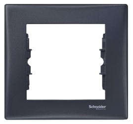 SCHN SEDNA RÁMEČEK 1-NÁSOB GRAPHITE SDN5800170