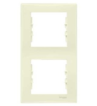 SCHN SEDNA RÁMEČEK 2-NÁSOB SVIS BEIGE SDN5801147