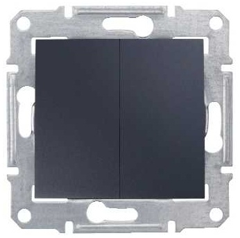 SCHN SEDNA SPÍNAČ Ř.5 10A BEZŠROUB GRAPHITE SDN0300170