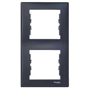 SCHN SEDNA RÁMEČEK 2-NÁSOB SVIS GRAPHITE SDN5801170
