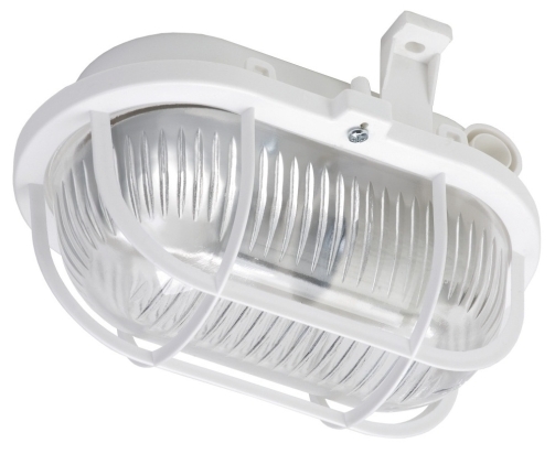 ELKAM LENA SVÍTIDLO OVAL 60 PRISMA BÍLÁ E27 60W