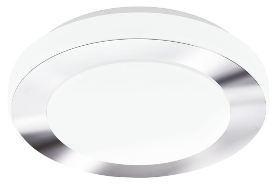 EGLO SVÍTIDLO LED 95282 CARPI, 11W 1100LM STROP., CHROM/BÍLÁ/PLAST