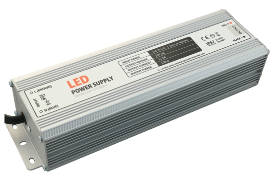 MCLED ZDROJ NAPÁJ.K LED 12VDC 150W 12,5A, IP67, KOV, ML-732.031.45.0