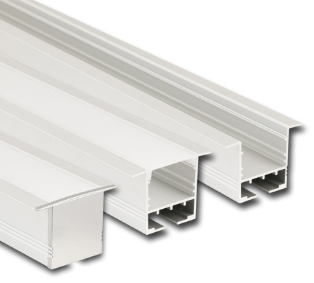 MCLED PROFIL AL VEST. VG MLÉČNÝ DIFUZOR 35X25MM D=2M ML-761.005.07.2