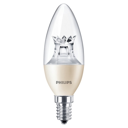 PH ZDROJ LED MASTER LEDCANDLE 6-40W E14 827-822 B38 470LM STMÍV.