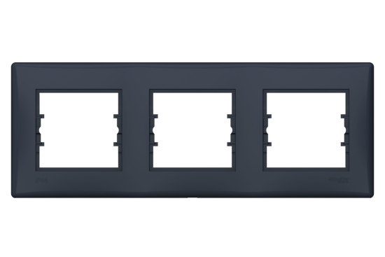 SCHN SEDNA RÁMEČEK 3-NÁSOB GRAPHITE IP44 SDN5810770