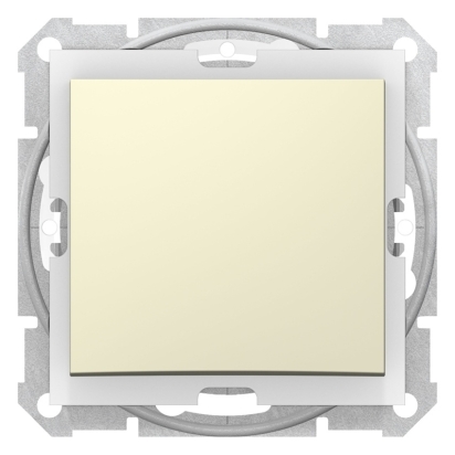 SCHN SEDNA SPÍNAČ Ř.1 10A BEZŠROUB IP44 BEIGE SDN0100347