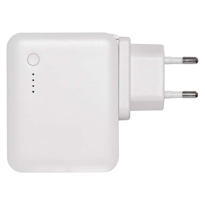 EMOS USB ADAPTÉR SMART 2,4A S POWERBANKOU 3350MAH, V0118