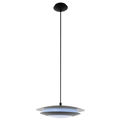 EGLO SVÍTIDLO LED 96978 MONEVA-C 18W 2300LM ZÁVĚS., OCEL, ČERNÁ, PLAST