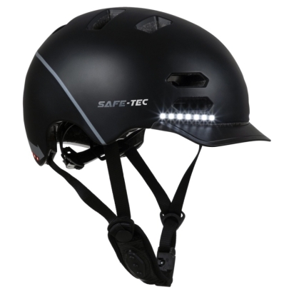 VAR CEL-TEC HELMA BLUETOOTH SAFE-TEC SK8 BLACK L (58CM - 61CM) 2003-151