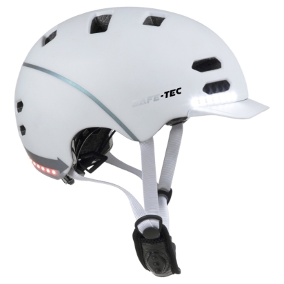 VAR CEL-TEC HELMA BLUETOOTH SAFE-TEC SK8 WHITE L (58CM - 61CM) 2003-154
