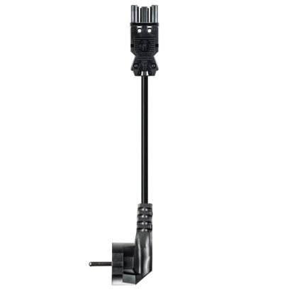 SM TURNBOX COMFORT KABEL PŘÍVODNÍ CZ VIDLICE GESIS 3-PÓL 3X1,5MM2 3M ČERNÝ 92.232.3007.1