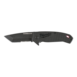 Hardline folding knife serrated - 1 pc