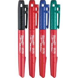 INKZALL™ markers - coloured - 4pc