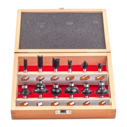 Router bit set - 12 pcs