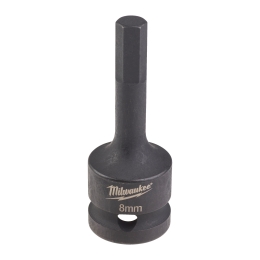 HEX8 1/2" impact bit socket