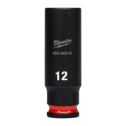 12 mm 1/4" impact socket deep - 1 pc