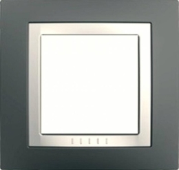 SCHN UNICA BASIC RÁMEČEK 1-NÁSOB TECHNICO/POLAR MGU2.002.858